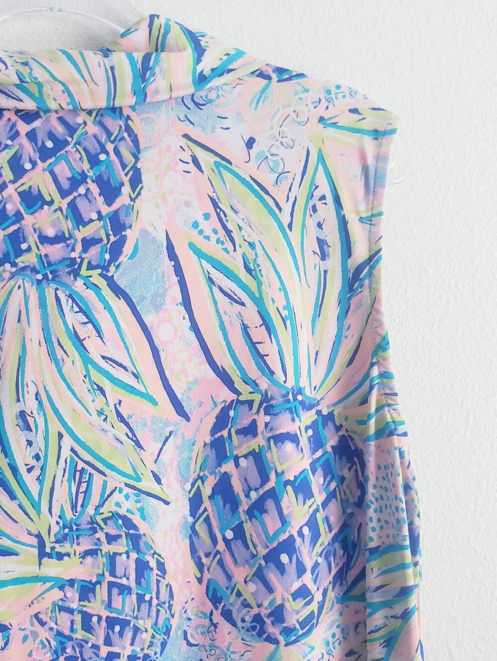 Lulu B Pine Apple Mini Cruise Attire Dress - Picture 7 of 8